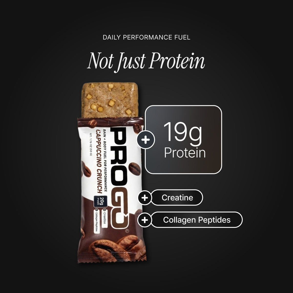 ProGo Bars Cappuccino Crunch 12 Pack