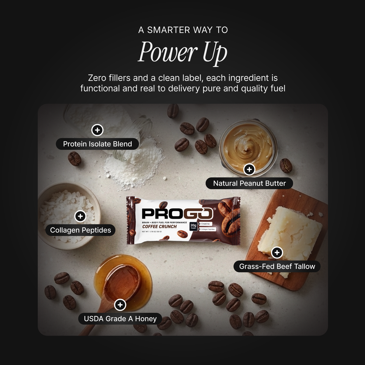 ProGo Bars Cappuccino Crunch 12 Pack