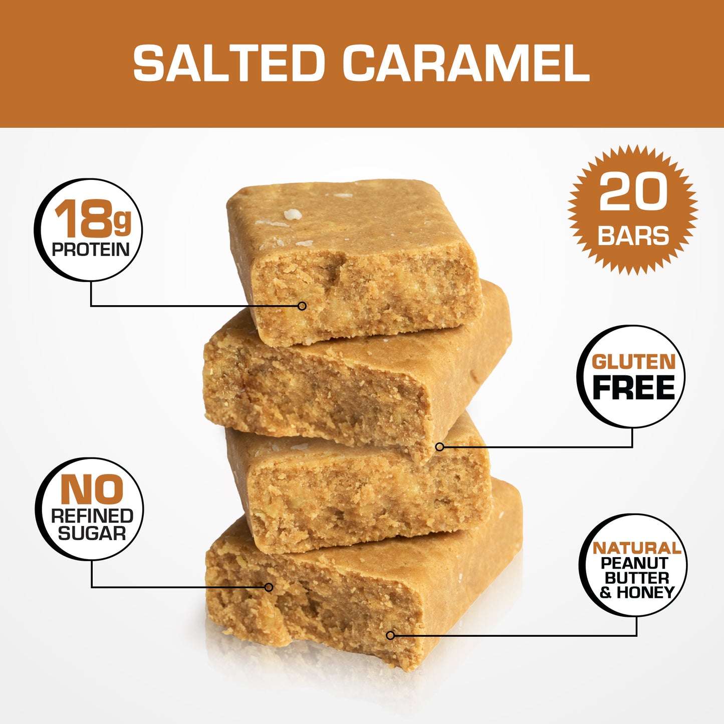 ProGo Bars – Salted Caramel