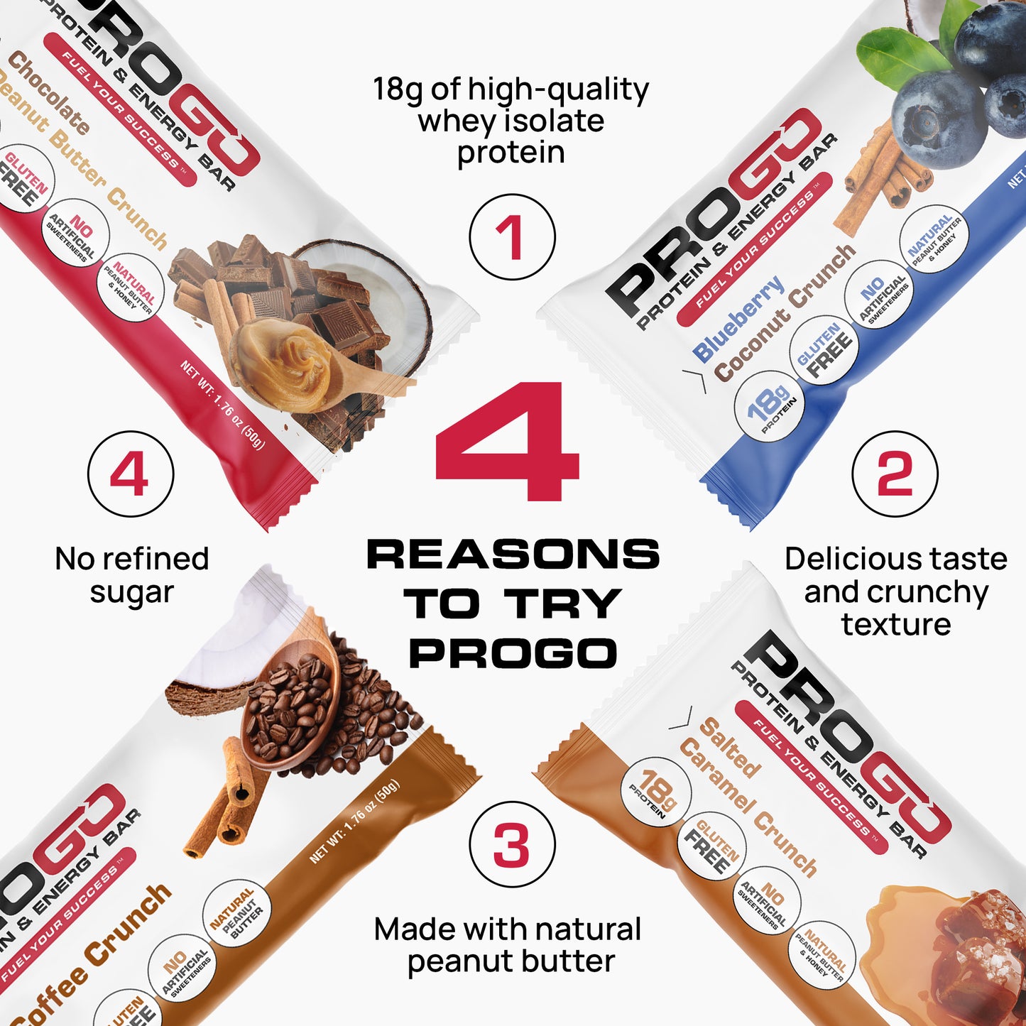 ProGo Bars – Variety Pack