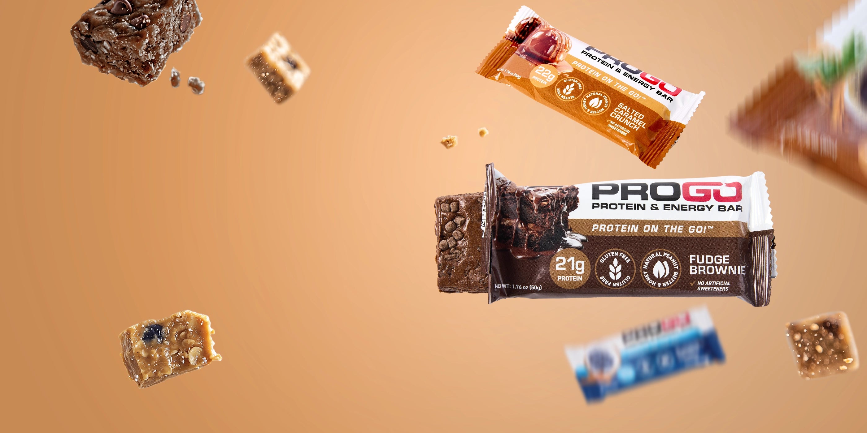 ProGo Protein Bars – 95% Pure Protein Isolate Blend for High-Performance Fuel and Muscle Recovery