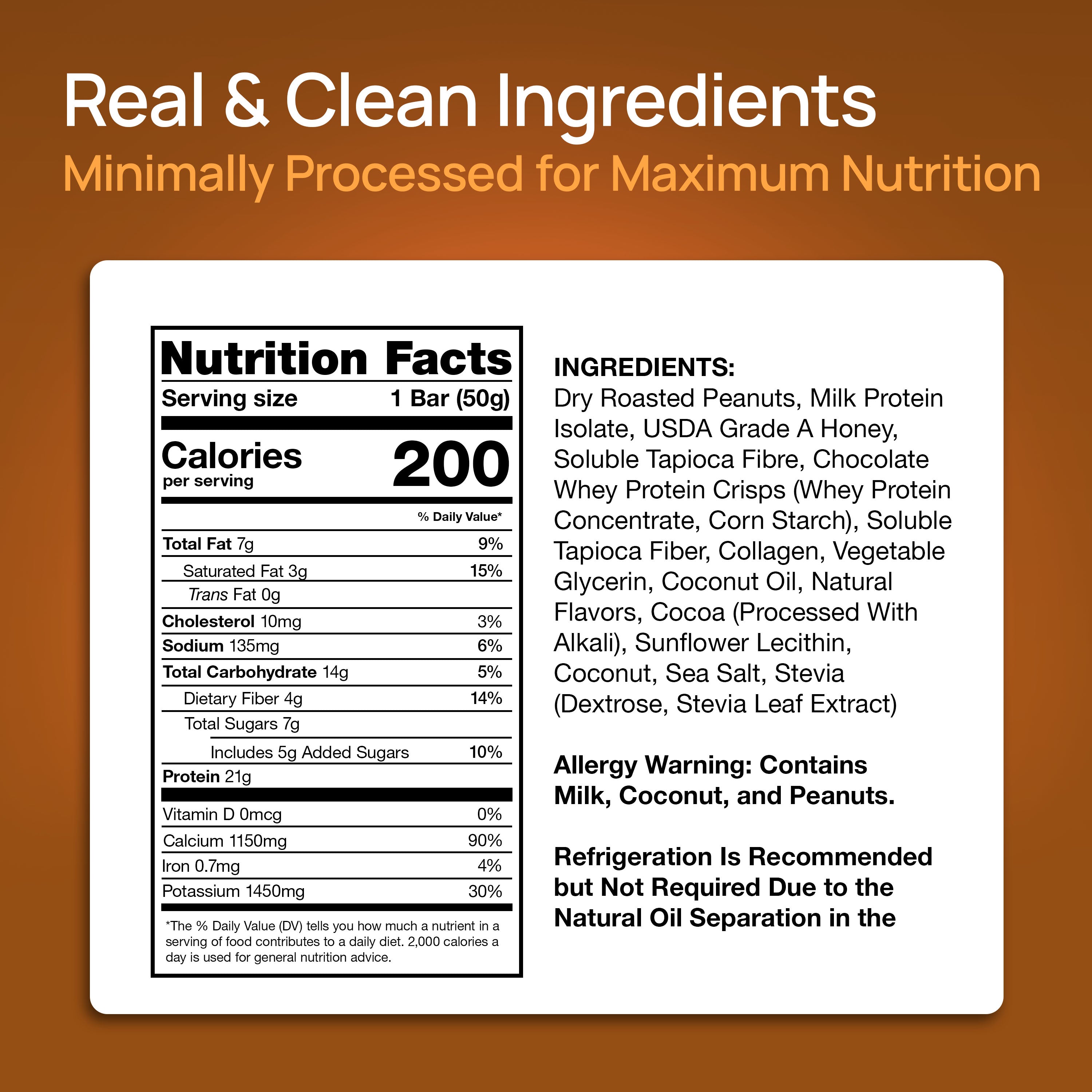 ProGo Protein Bar Nutrition Facts – Real, Clean Ingredients for Maximum Nutrition